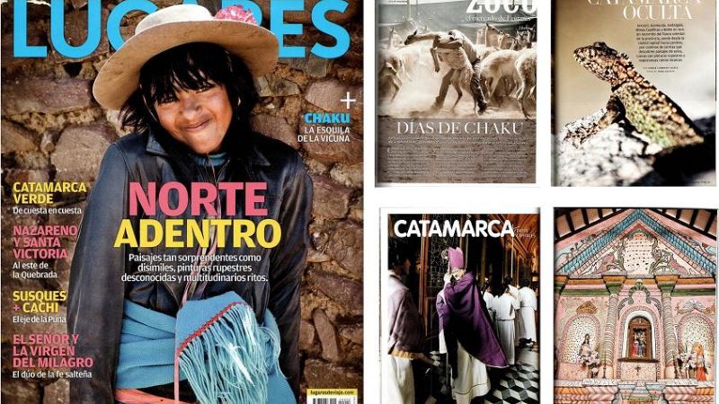 Catamarca se destaca en la revista Lugares