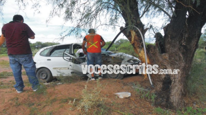 Grave accidente en el ingreso a Tinogasta