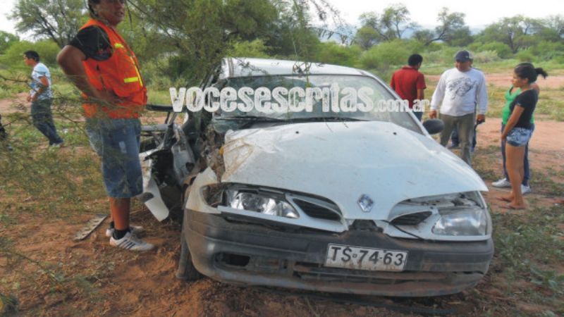 Grave accidente en el ingreso a Tinogasta