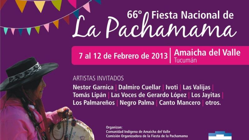Se viene la Pachamama 2013 en Amaicha del Valle