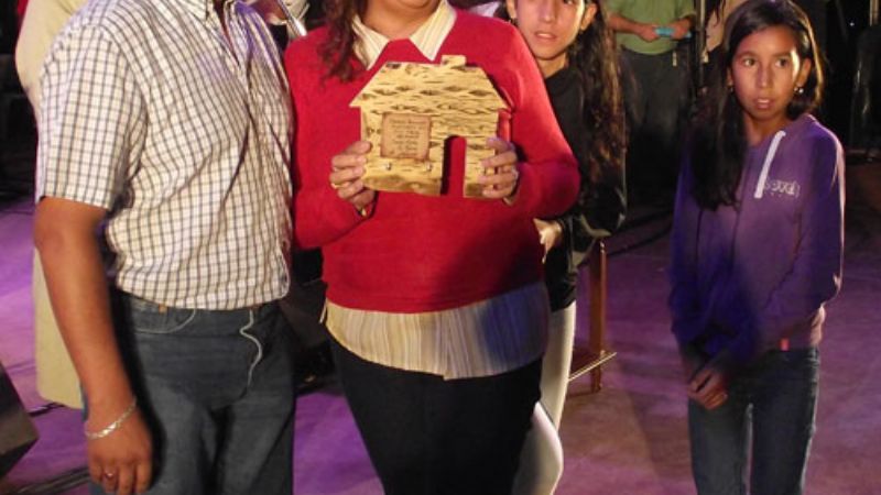 La casa sorteada en el festival del Yokavil fue para un santamariano