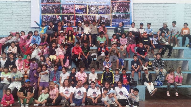 Culminaron las actividades de la Colonia Municipal en Santa María