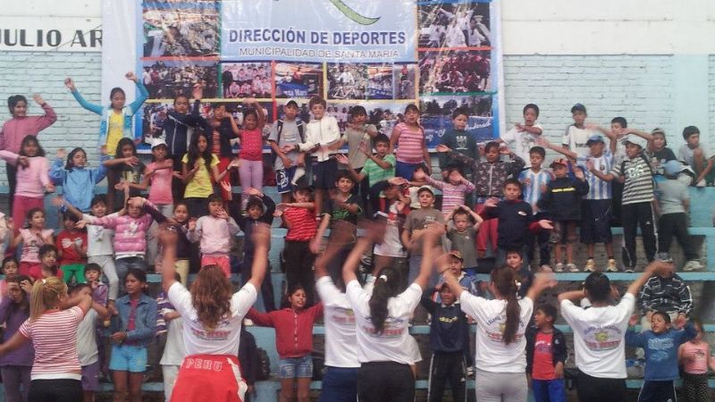 Culminaron las actividades de la Colonia Municipal en Santa María