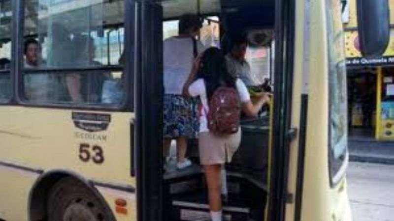 Chocaron auto y colectivo