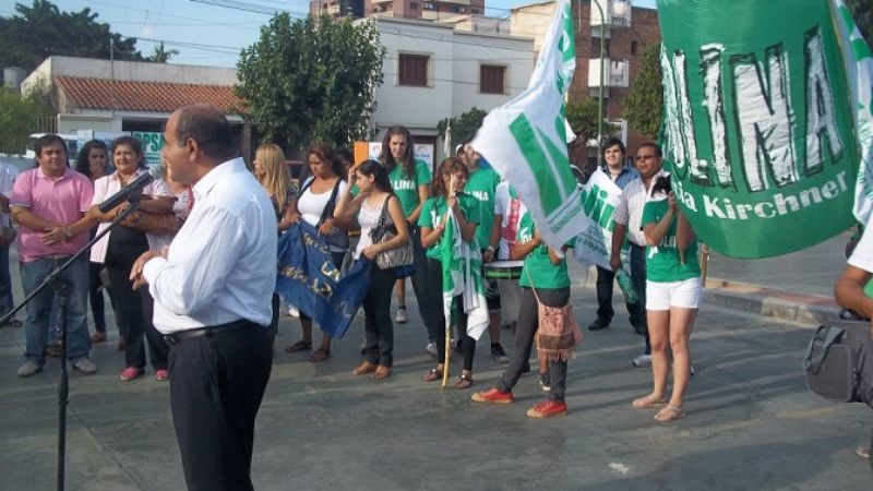 Kolina junto a Corpacci y Manzur