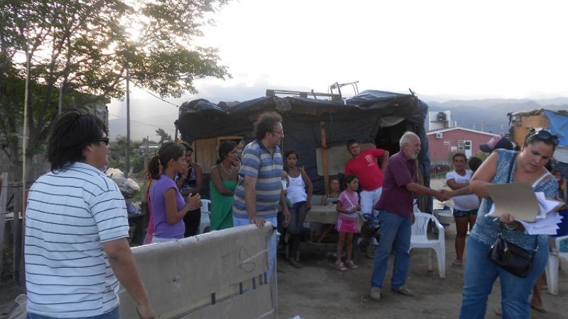 Familias  zona norte de la ciudad reciben ayuda de Desarrollo Social