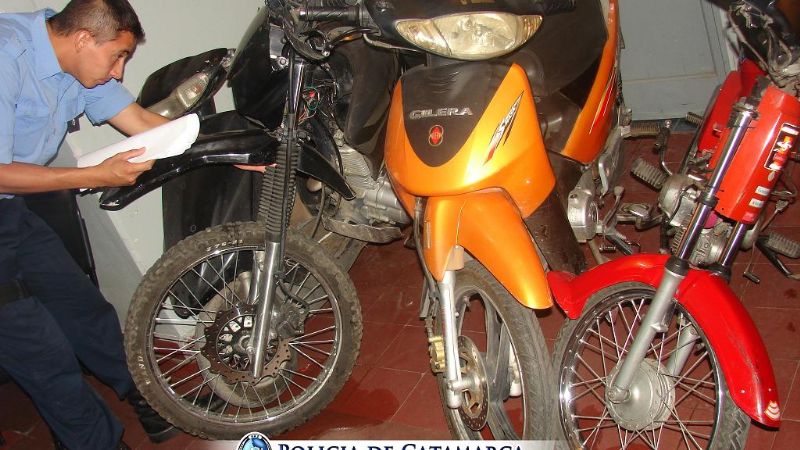 Secuestran motos en controles vehiculares