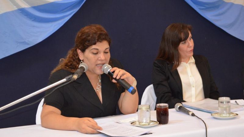 Balance y proyecciones en el discurso de Natalia Soria 