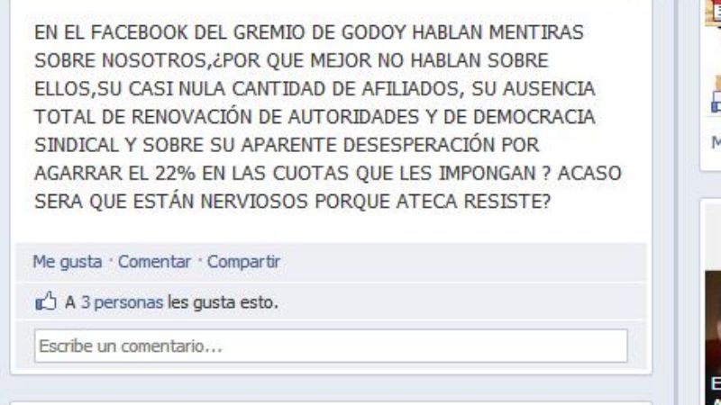 Quiñones sacada contra Godoy y los periodistas