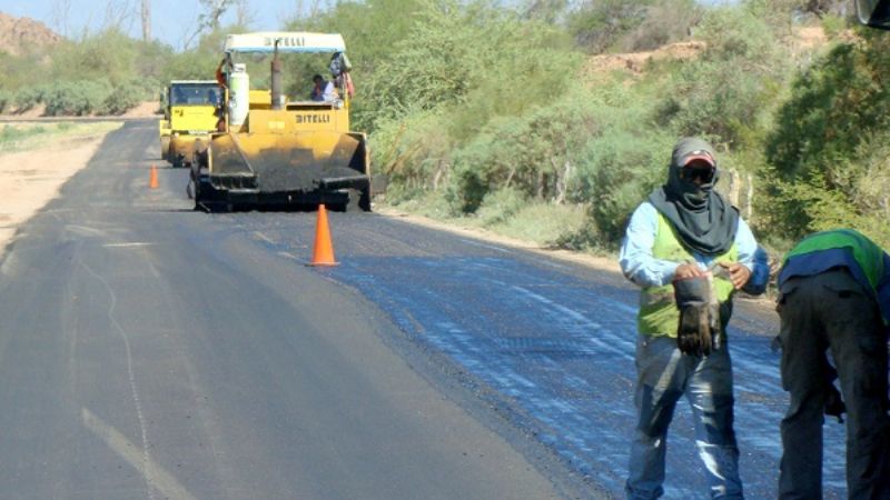 Ruta 60: Advierten por trabajos de repavimentación