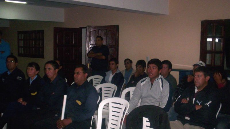 Capacitación sobre Legislación de Tránsito en Aconquija