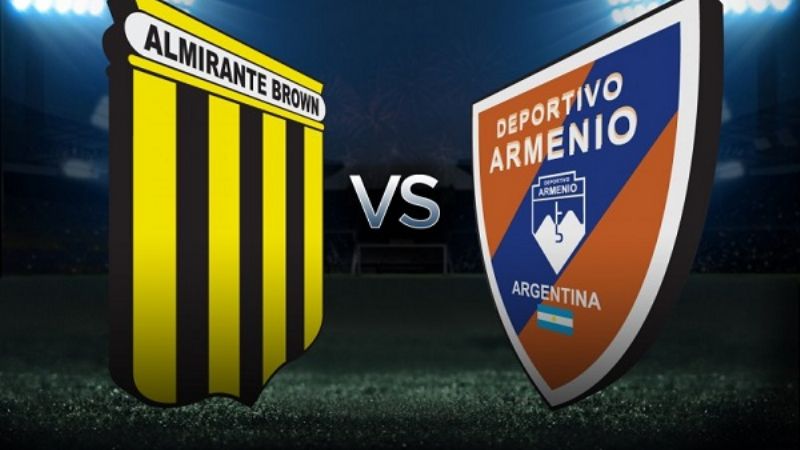 Almirante Brown y Armenio se miden en Copa Argentina
