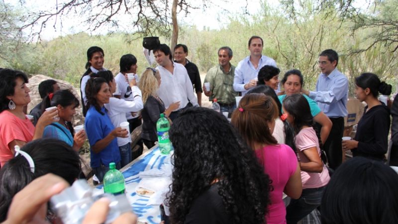 Andersch y Mera homenajearon a las mujeres de los pueblos originarios