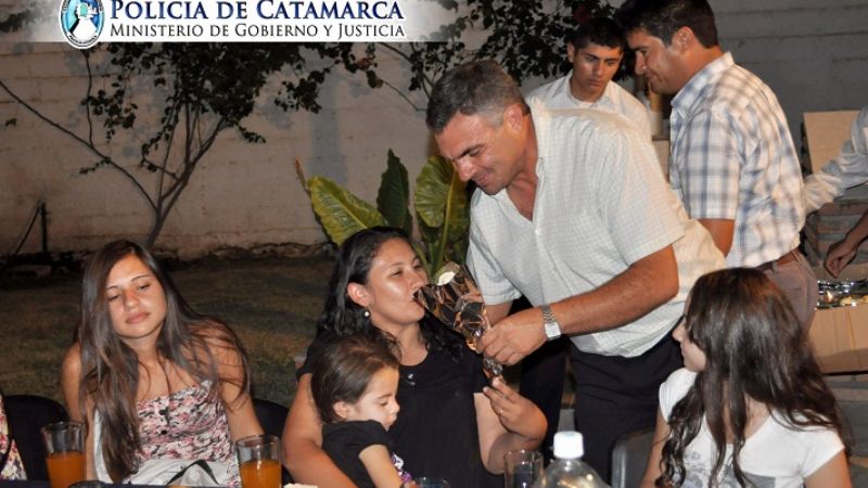 Policías festejaron el Día Internacional de la Mujer