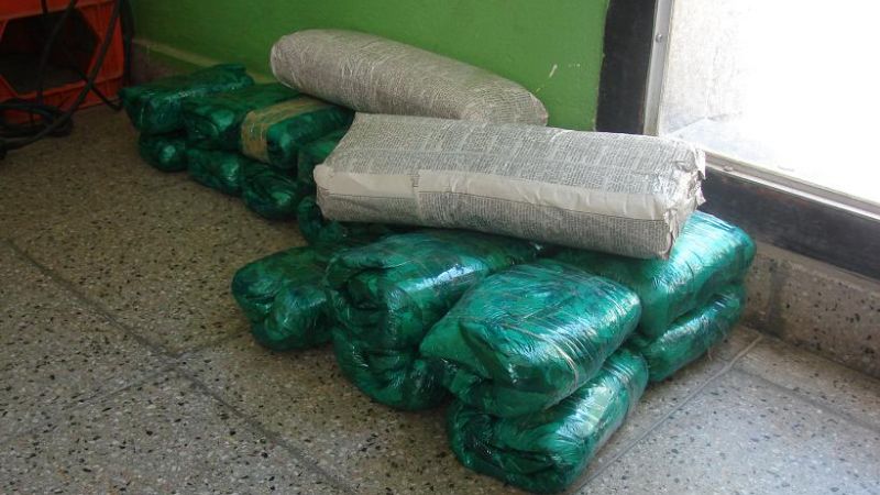 Secuestran 130 Kg. de hojas de coca