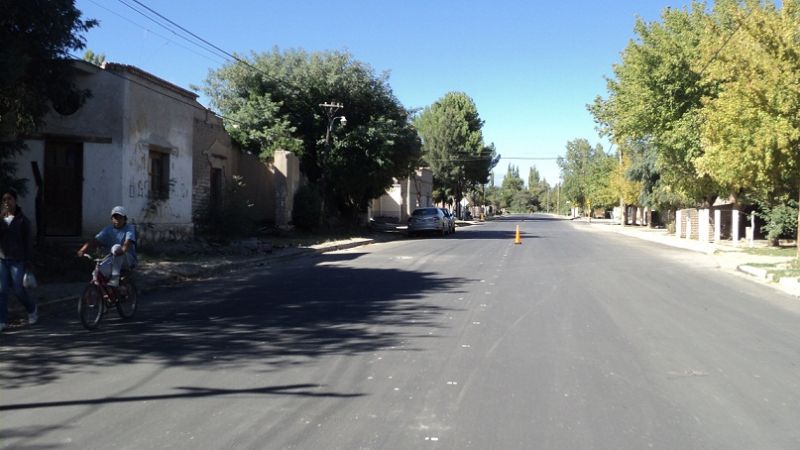 Vecinos de Av. El Labrador resaltan el trabajo de Vialidad Provincial