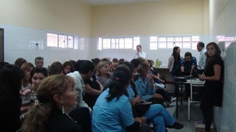 Capacitaron sobre problemáticas en salud mental en FME