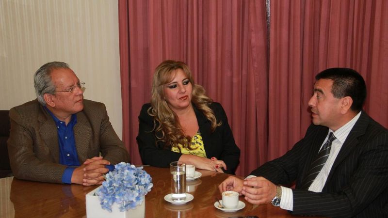 Gordillo recibió a la diputada Mariana Veaute