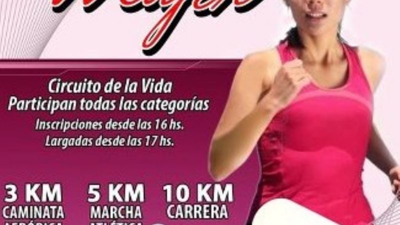 Maratón atlética para  celebrar a las mujeres   