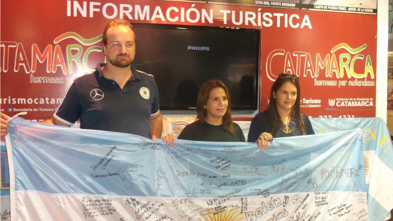 Brumec despidió a la andinista Úrsula diaz