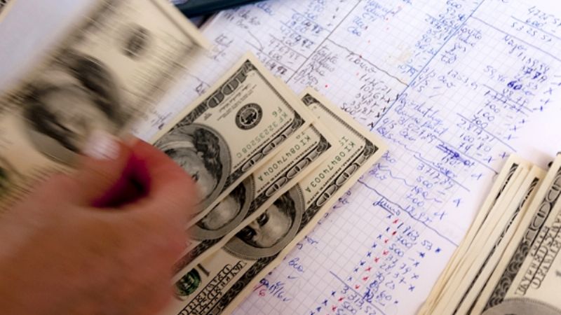 El dólar \"libre\" se disparó a $8,75