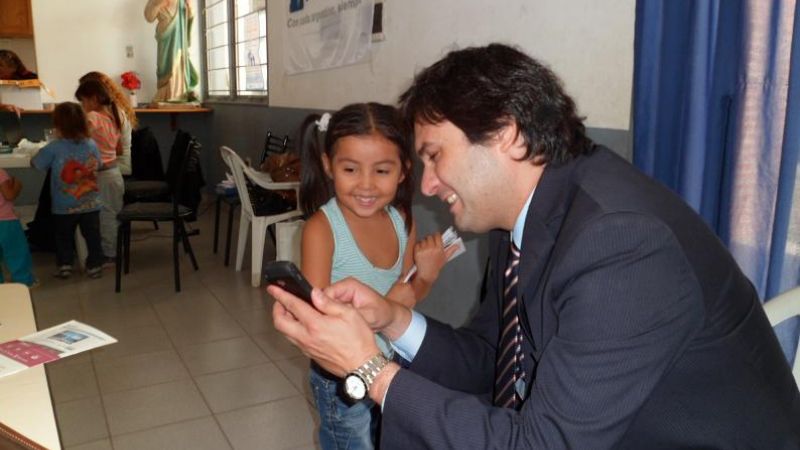 ANSES realizó un operativo de carga de Libretas en el barrio Santa Marta