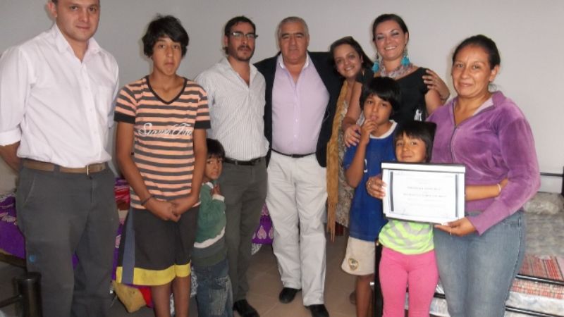 Continúa la entrega de mejoramientos habitacionales