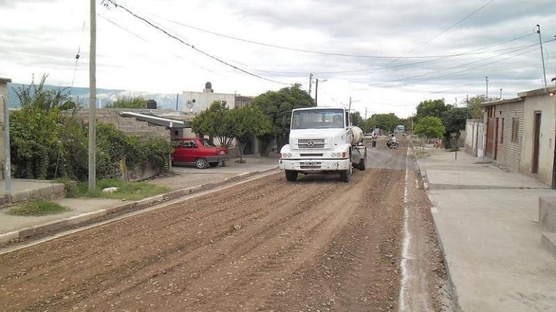 Avanza el Plan de Pavimentación Anual de SFVC
