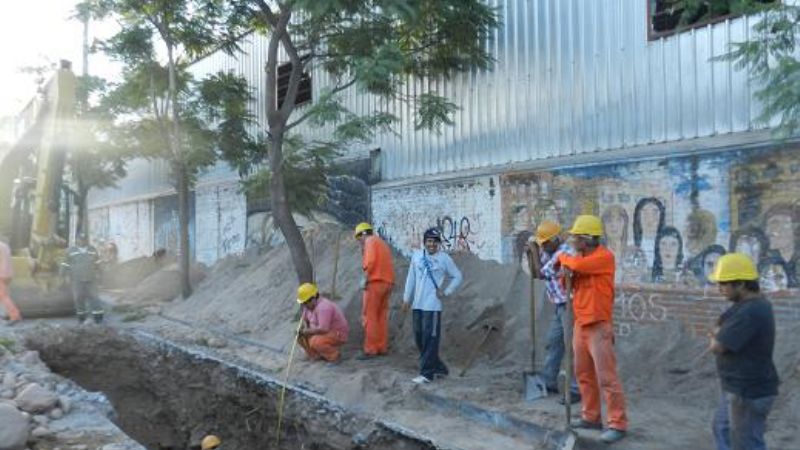 Por 15 días cortan la esquina de avenida Ocampo y Gral. Navarro