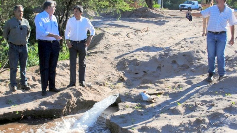 Obras de agua, de Servicios Públicos, por la emergencia