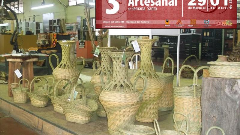 Todo listo para la 3ra Feria Artesanal de Semana Santa