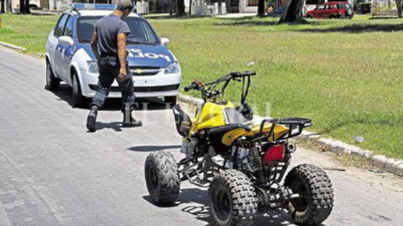 Quieren regular la circulación de cuatriciclos