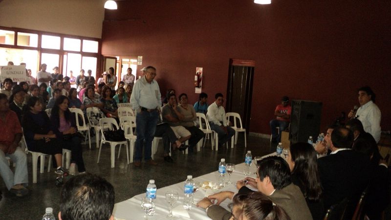 \"La Corte de Justicia y el Procurador serán los únicos responsables por lo que ocurra en Santa María\"