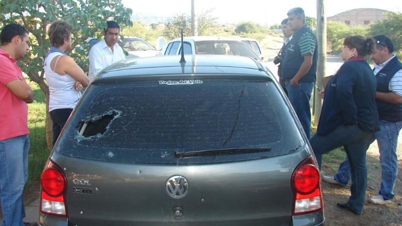 Desorden y tiroteo en el barrio Santa Marta