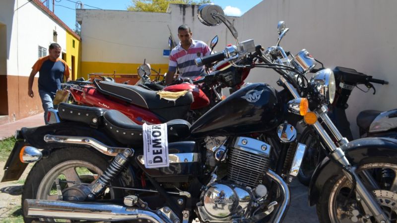 Secuestran 12 motos en controles vehiculares en Valle Viejo