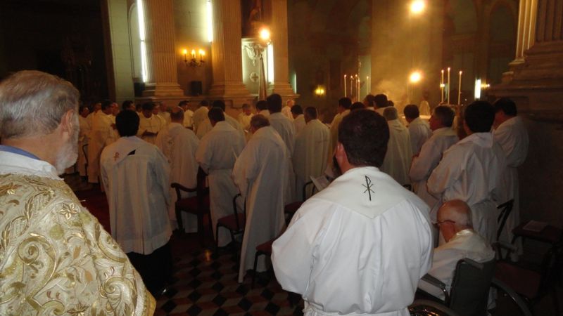 Se celebró la Misa Crismal en la Catedral Basílica