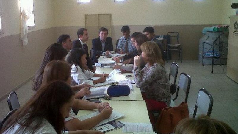 Reunión para crear los \"corredores escolares\"