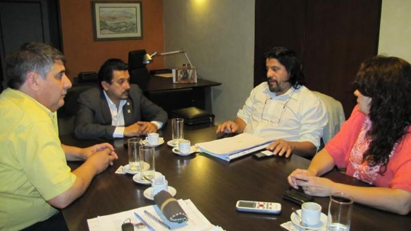 Tomassi se reunió con el ministro Ariza