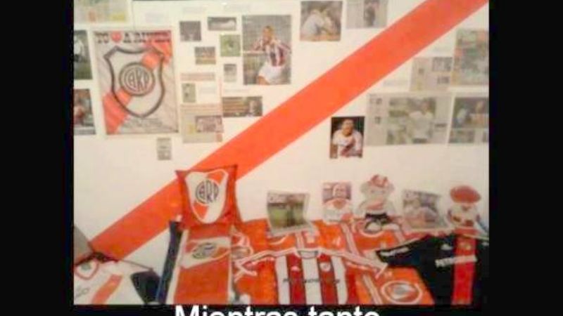 Los afiches de Lunati y su simpatía por River