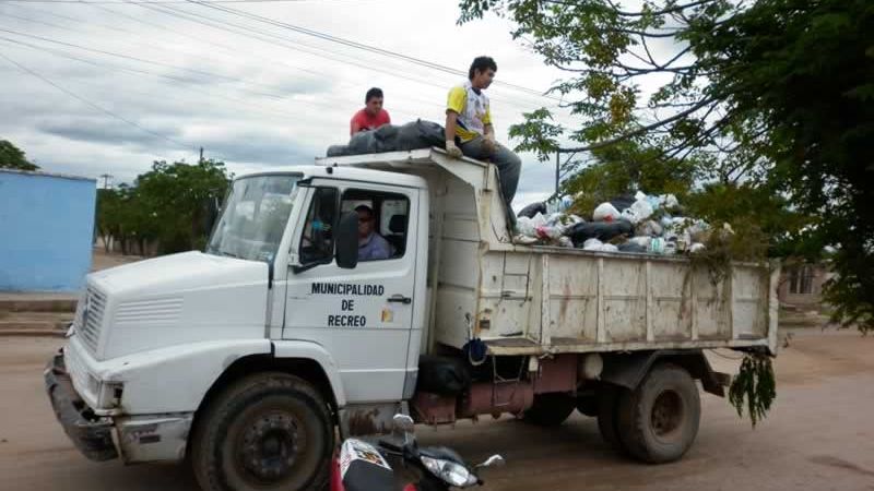 Recreo: Recolección se residuos mañana hasta el mediodía