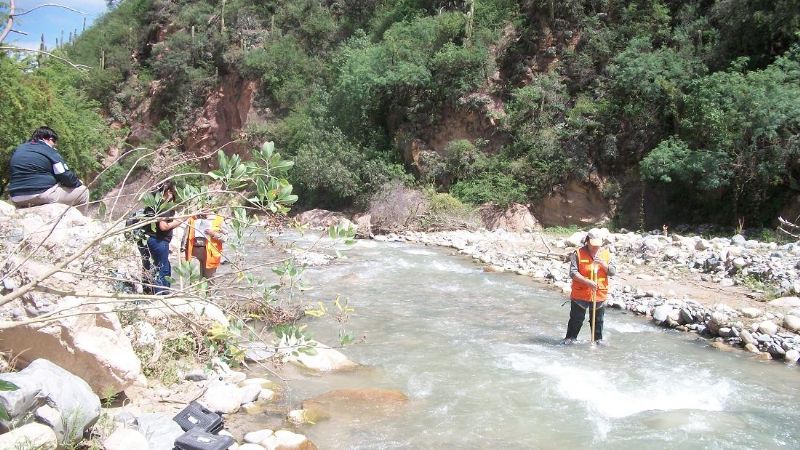Vecinos participaron de controles a Bajo de Alumbrera