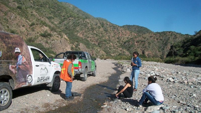 Vecinos participaron de controles a Bajo de Alumbrera