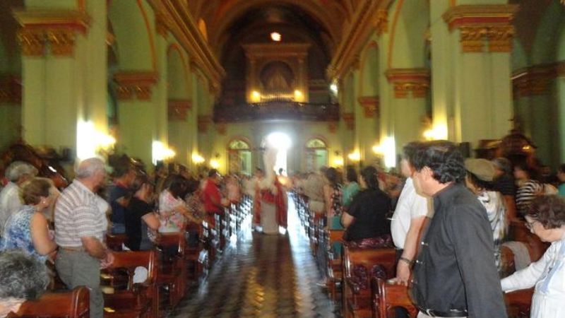 Se celebró la Pasión del Señor en el Viernes Santo
