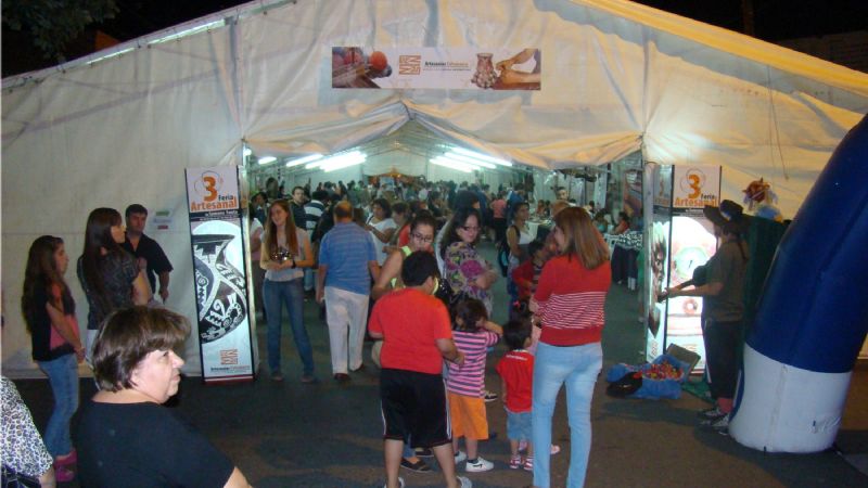 Quedó inaugurada la 3ra Feria Artesanal de Semana Santa