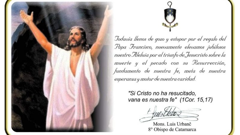 Saludo Pascual del Obispo de Catamarca