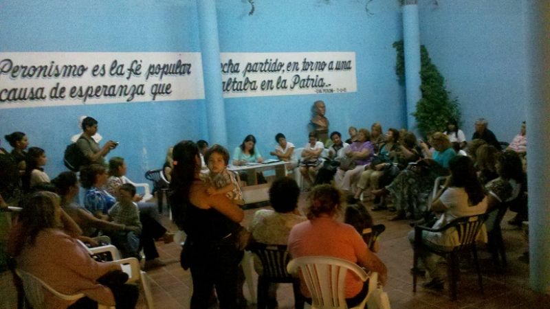 La Rama Femenina del PJ comenzó con sus actividades 