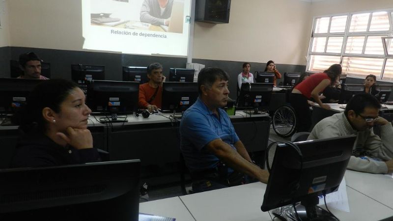 Inició el curso “Teletrabajo” para personas con capacidades diferentes