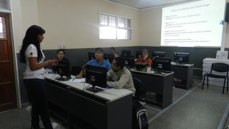 Inició el curso “Teletrabajo” para personas con capacidades diferentes