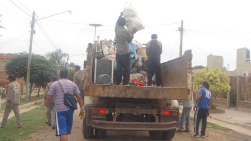 40 toneladas de chatarra en la prevención del dengue