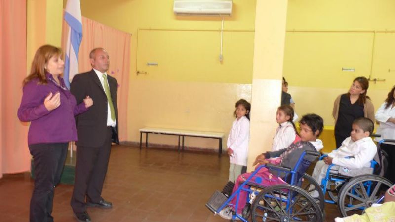 Dio apertura el ciclo lectivo de la Escuelita de Rehabilitación